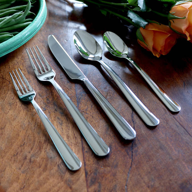 Oneida Avery 90 Piece Flatware Set, Service for 12 & Reviews Wayfair